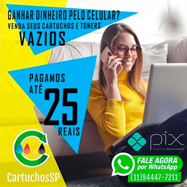 Cartuchos SP - venda cartuchos vazios