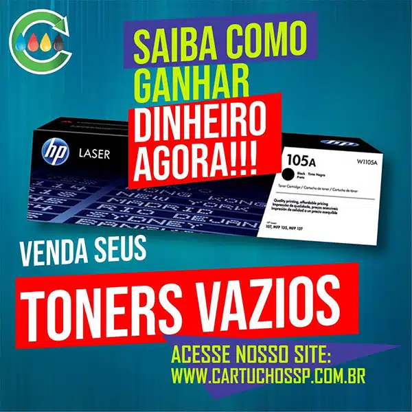 Cartuchos SP - venda cartuchos vazios